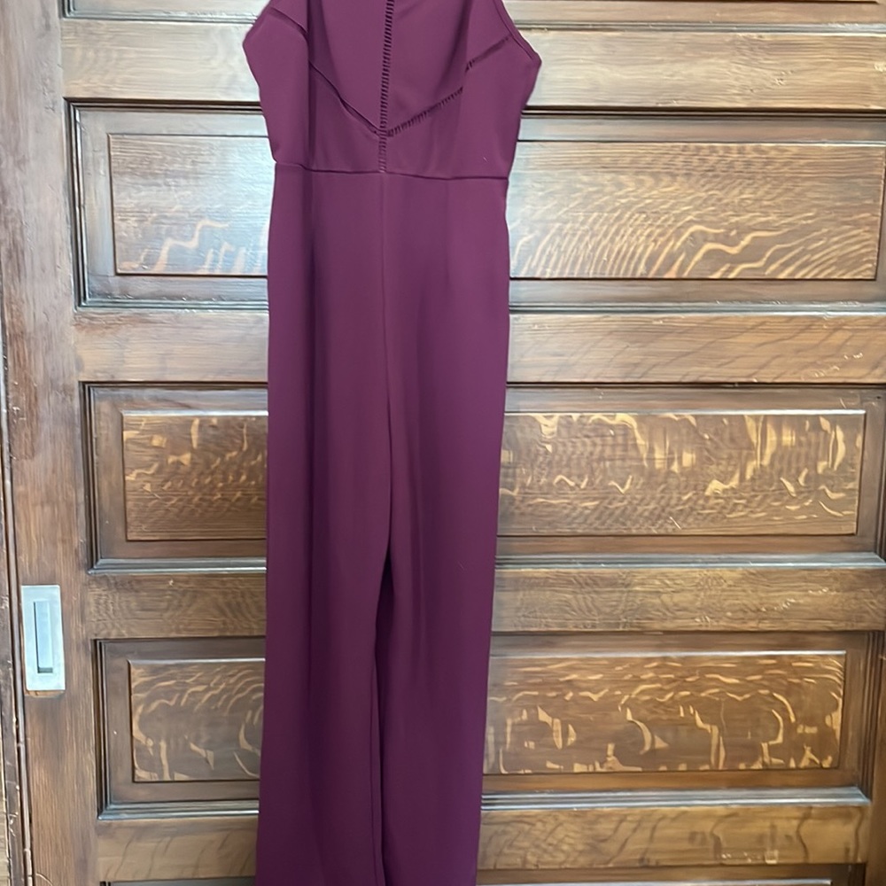 NWT purple Francesca’s jumpsuit! - Picture 3 of 4
